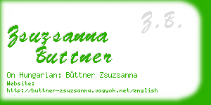 zsuzsanna buttner business card
